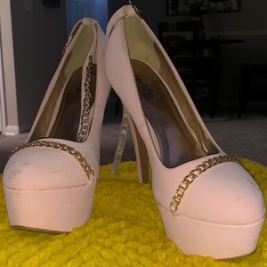 Light pink pumps, Charlotte Russe Size 7.5.